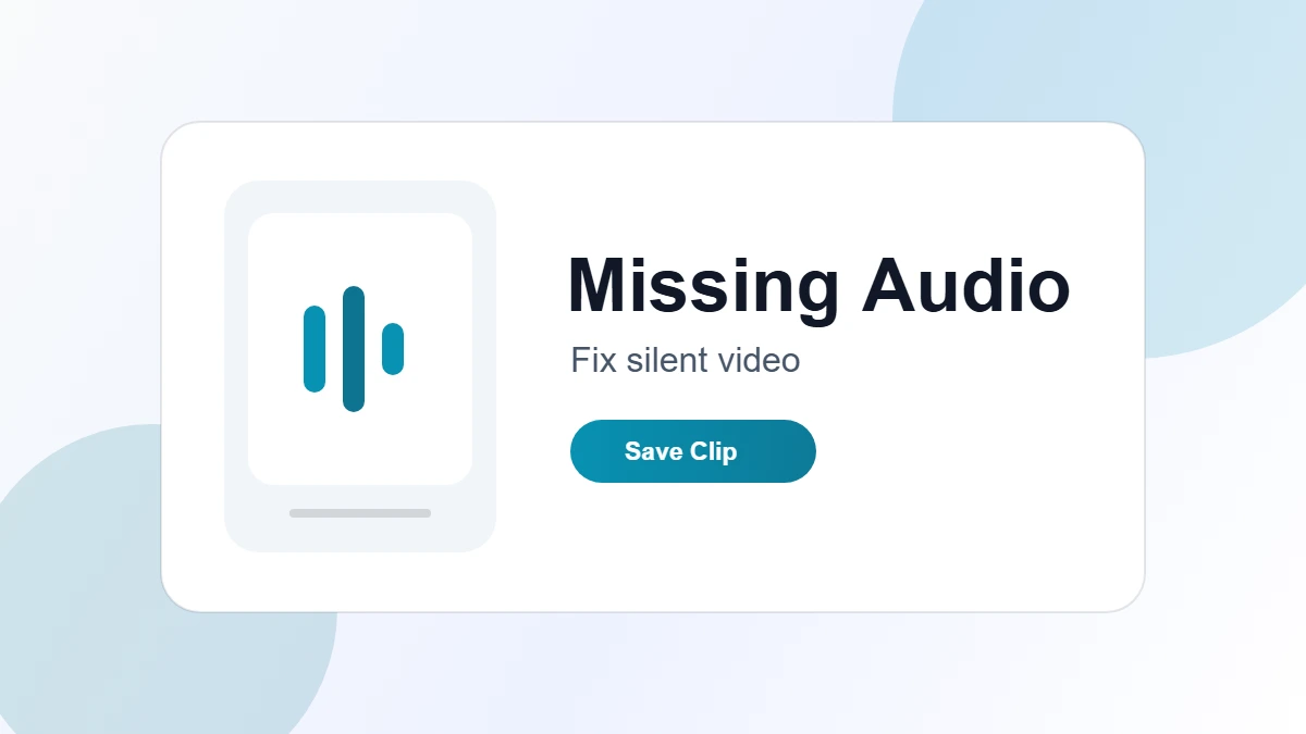 Downloaded video file beside a muted speaker icon on a laptop screen